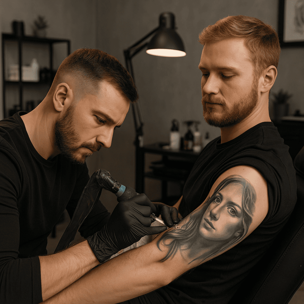 Hochwertige portrait-tattoos Köln