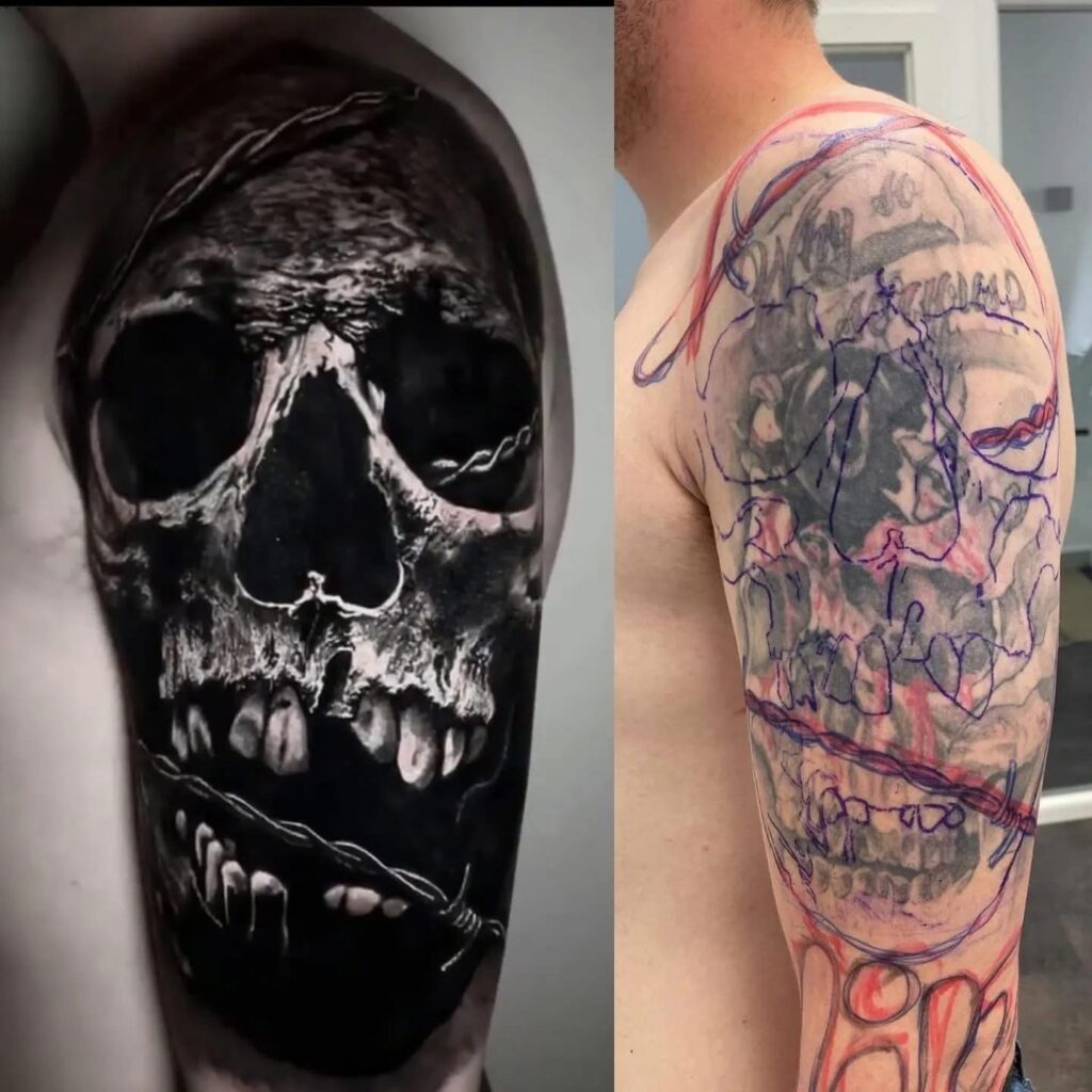 Blackwork-Tattoo-Studio Nordrhein-Westfalen